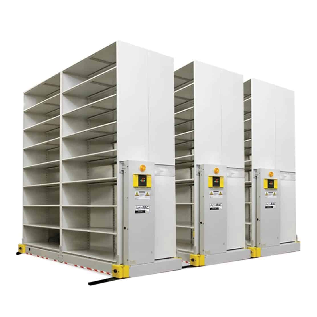 Mobile Aisle Shelving - Advanced Intralogistics