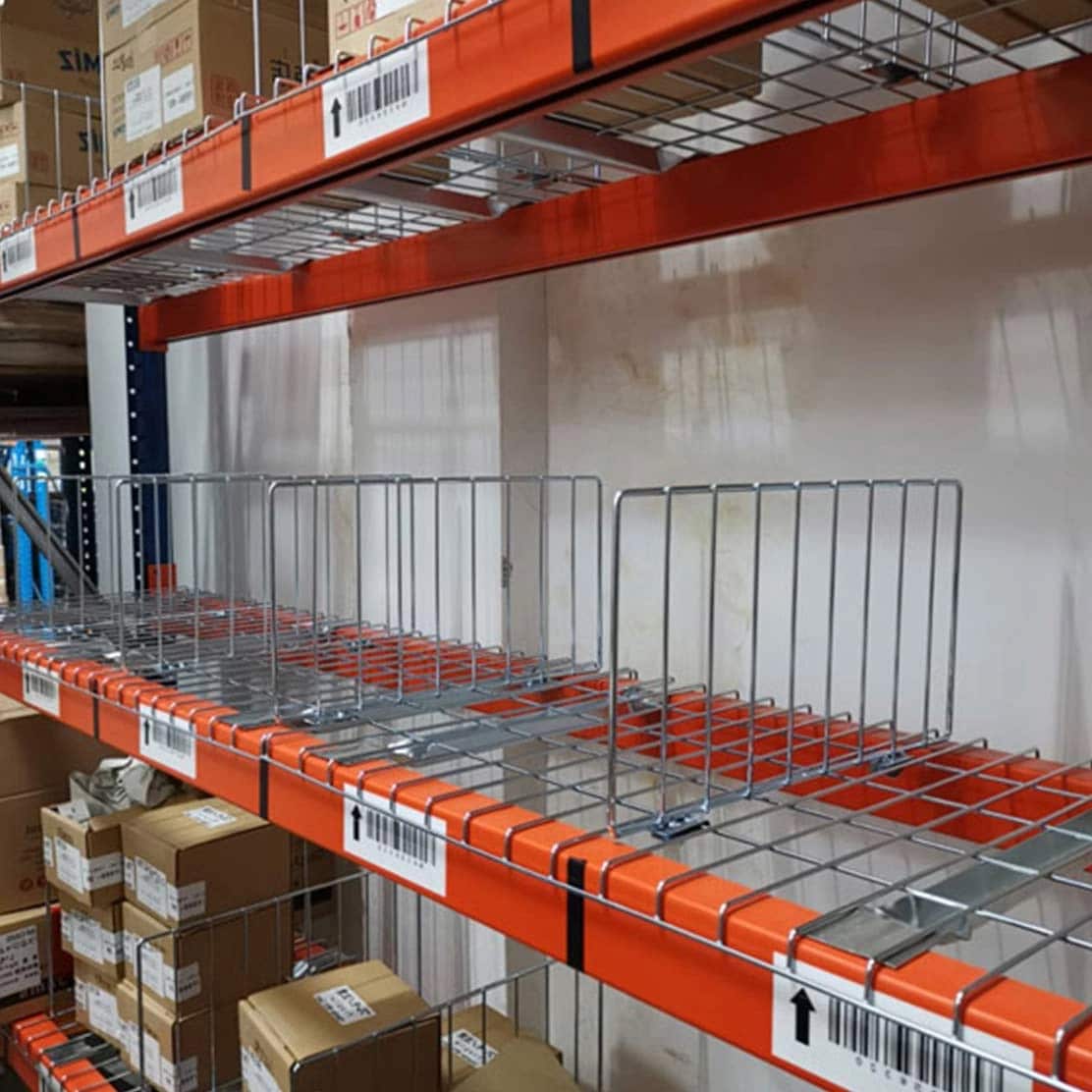 Rack Product Dividers - Advanced Intralogistics