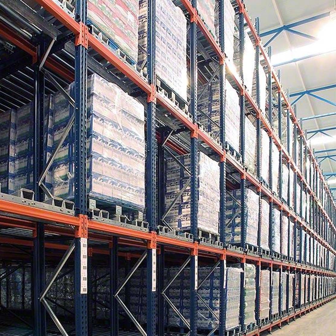 Sfw Pallet Flow Racks With Rollers And Reinforcement - Advanced Intralogistics