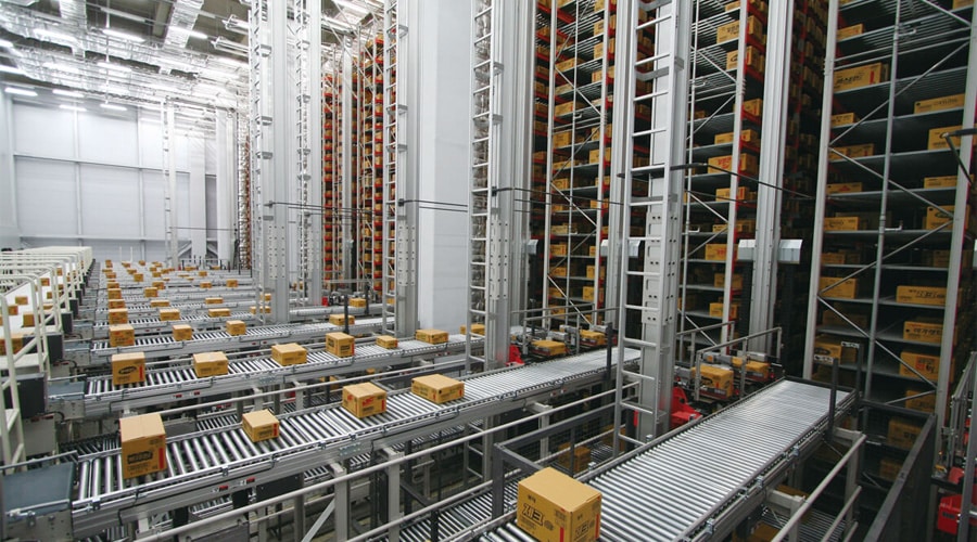 Boxes Loading Warehouse - Advanced Intralogistics